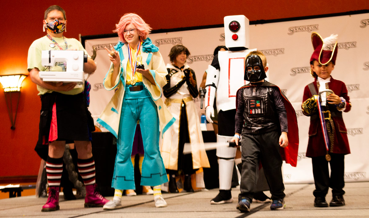 SoonerCon 30 Kids Costume Contest Winners Group Picture